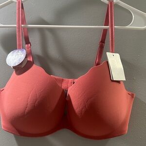 Elegant Coral Bra